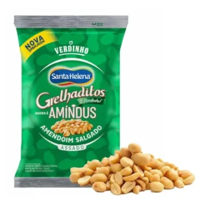 Amendoim sem Pele Grelhaditos Santa Helena 24g