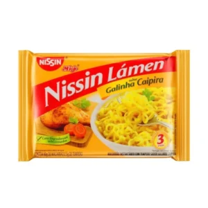 Macarrão Instantêneo Sabor Galinha Caipira 85g Nissin