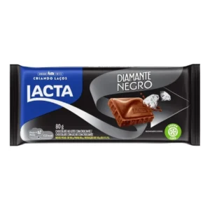 Chocolate Diamante Negro Lacta Barra 80g