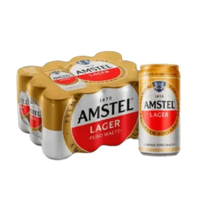 Caixa de Cerveja Amstel 269ml com 12 unidades