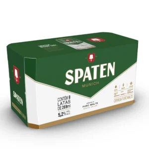 Caixa de Cerveja Spaten 269ml com 8 Unidades