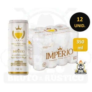 Caixa de Cerveja Império Puro Malte com 12 unidades