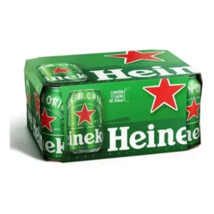 Caixa de Cerveja Heineken com 12 unidades