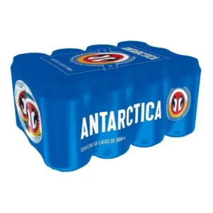Caixa de Cerveja Antarctica 350ml com 12 unidades